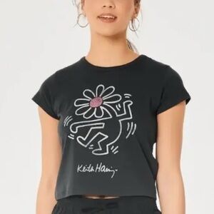 Hollister womens Keith Haring Baby-T style